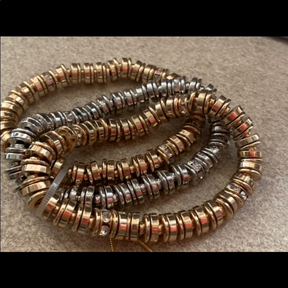 BEBE trio bracelets